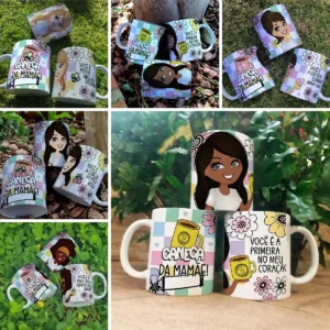 10 Artes para Caneca da Mamãe – Dia das Mães