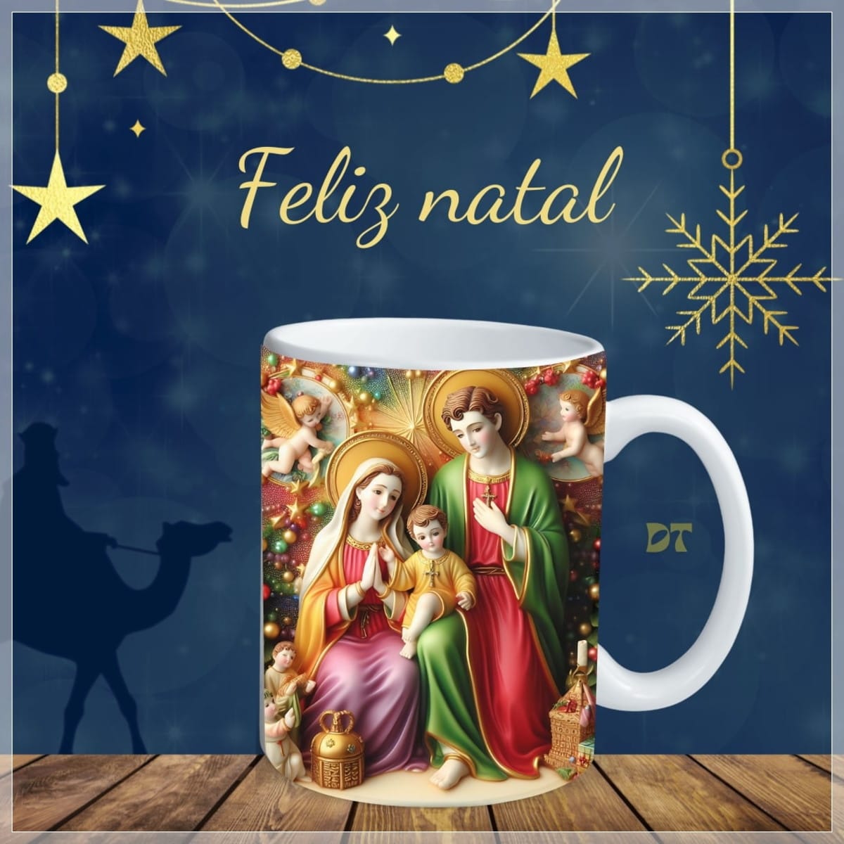 Kit Digital 10 Artes para Caneca Presépio JPG 3 Kit Digital 10 Artes para Caneca Presépio JPG - Imagem 3