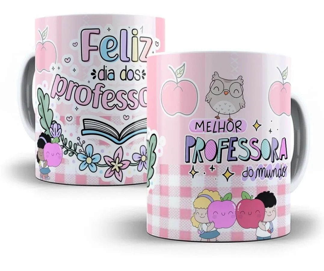 10 Estampas Caneca Professores Editáveis Em Corel + Mockups 5 10 Estampas Caneca Professores Editáveis Em Corel + Mockups