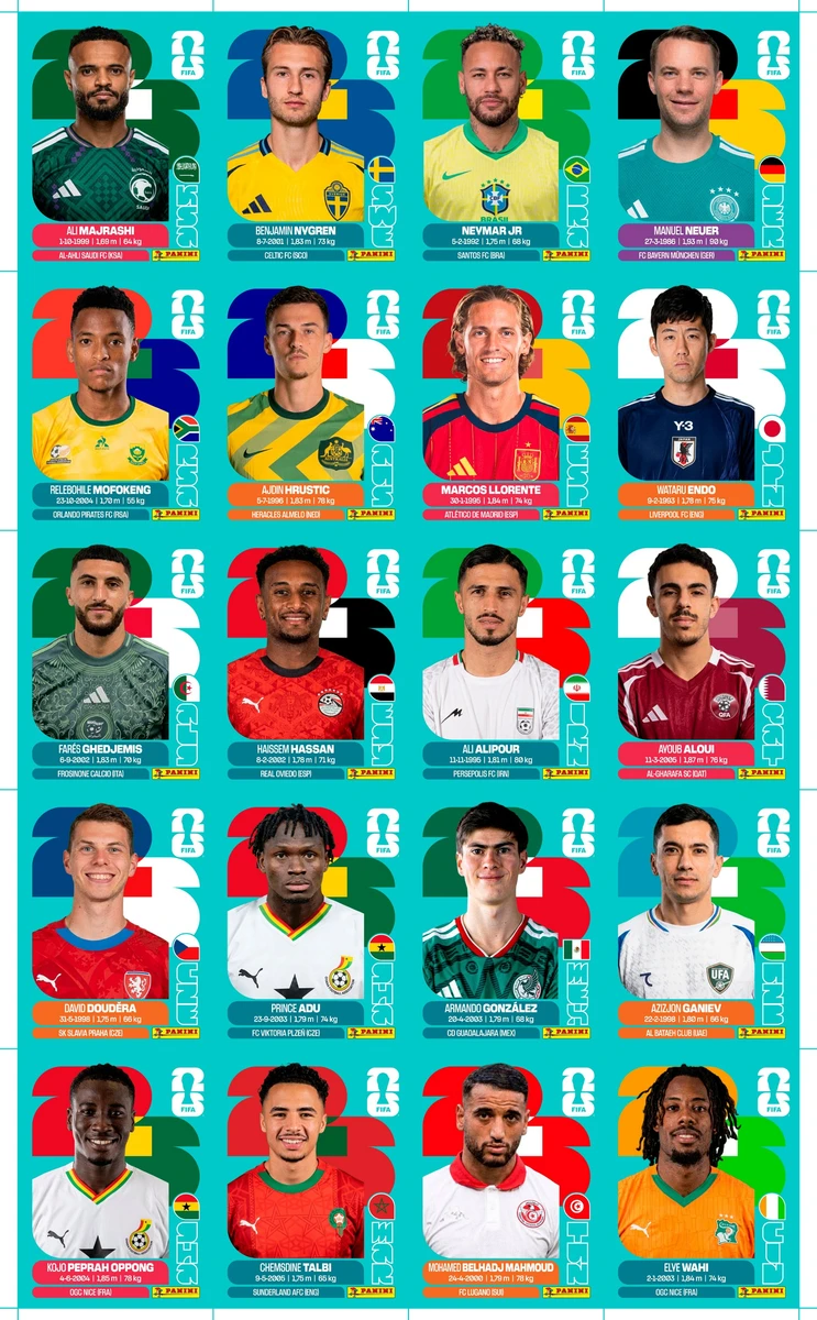 120 Figurinhas Copa do Mundo 2026 Kit Atualização em PDF 3 120 Figurinhas Copa do Mundo 2026 Kit Atualização em PDF