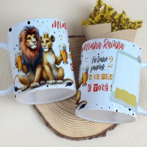 15 Designs Editáveis para Caneca - Dia dos Namorados Especial