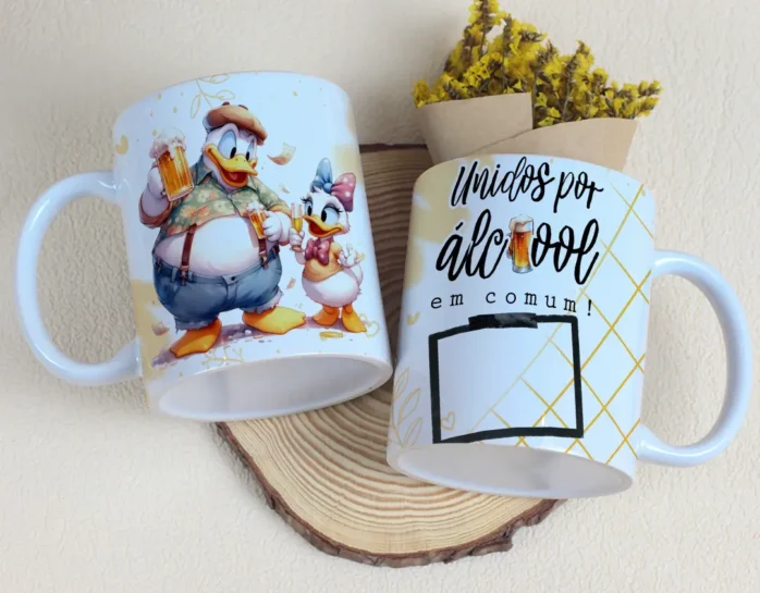 15 Designs Editáveis para Caneca - Dia dos Namorados Especial