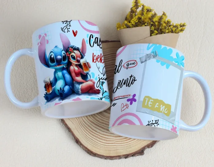 15 Designs Editáveis para Caneca - Dia dos Namorados Especial