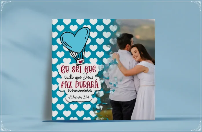 20 Designs p/ Canecas e Azulejos - Tema Cristão para Casais