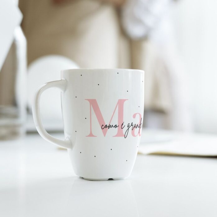 20 Estampas Minimalistas Caneca Dia das Mães 2023