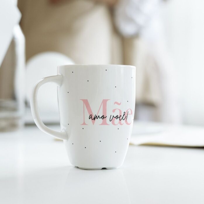 20 Estampas Minimalistas Caneca Dia das Mães 2023