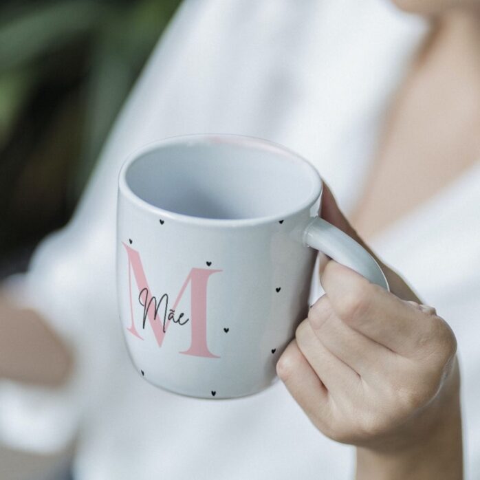 20 Estampas Minimalistas Caneca Dia das Mães 2023