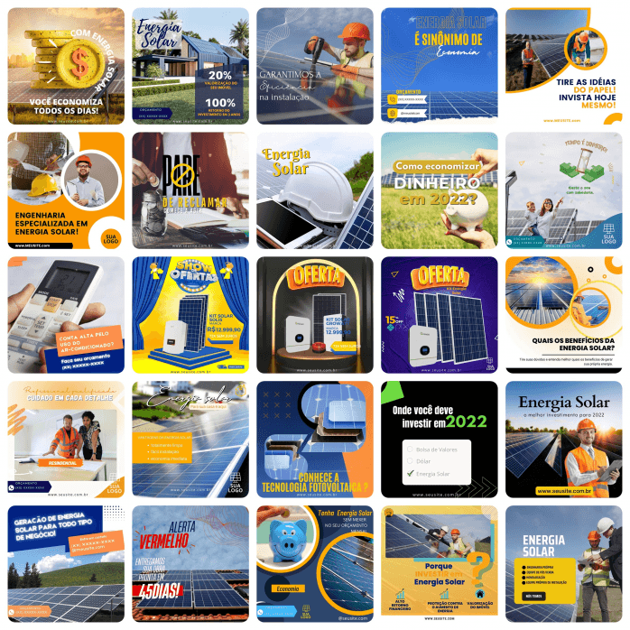 Pack Canva Energia Solar