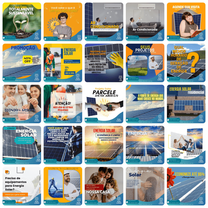 Pack Canva Energia Solar