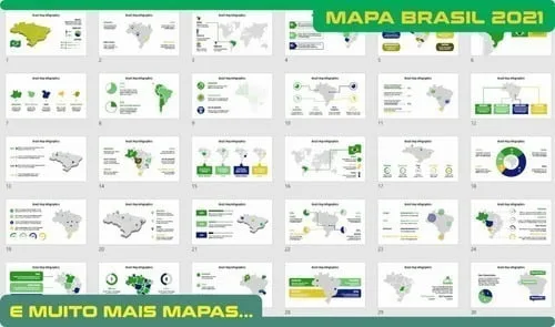 +6900 Templates E Infográficos Powerpoint Editáveis Apresent