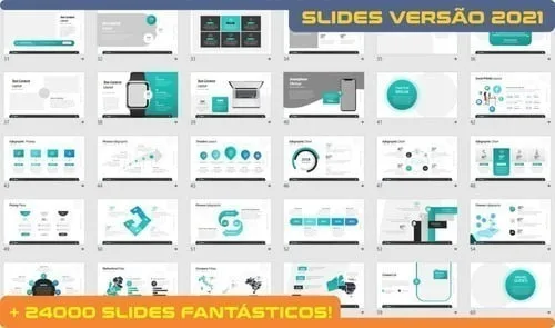 +6900 Templates E Infográficos Powerpoint Editáveis Apresent