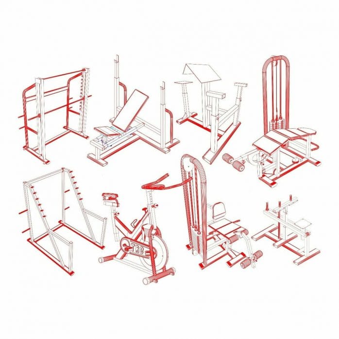 95 Projetos Fabricação Equipamentos Máquinas Academia