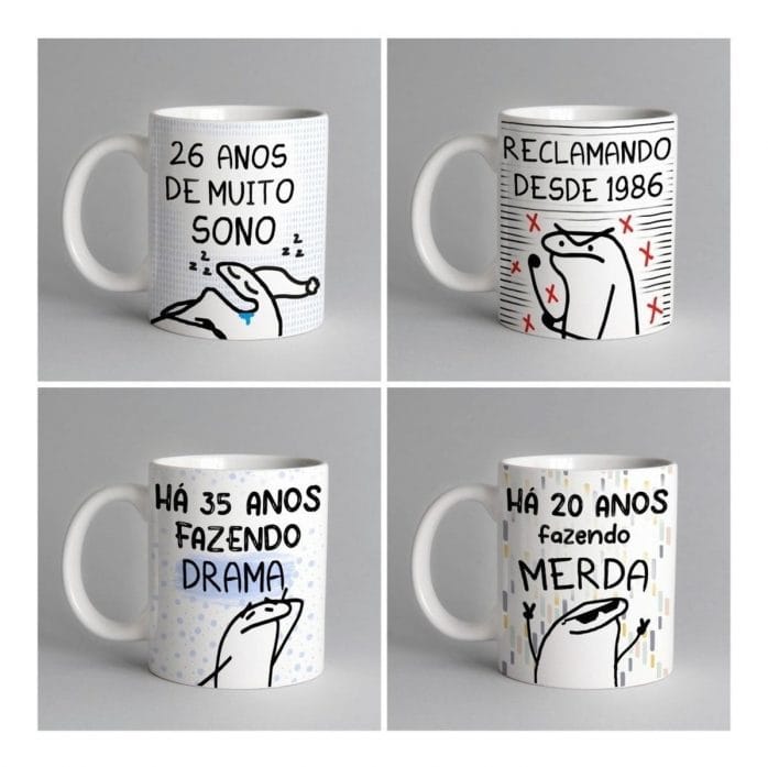 Artes Caneca Xícara Flork Frases Memes Divertidas Debochadas