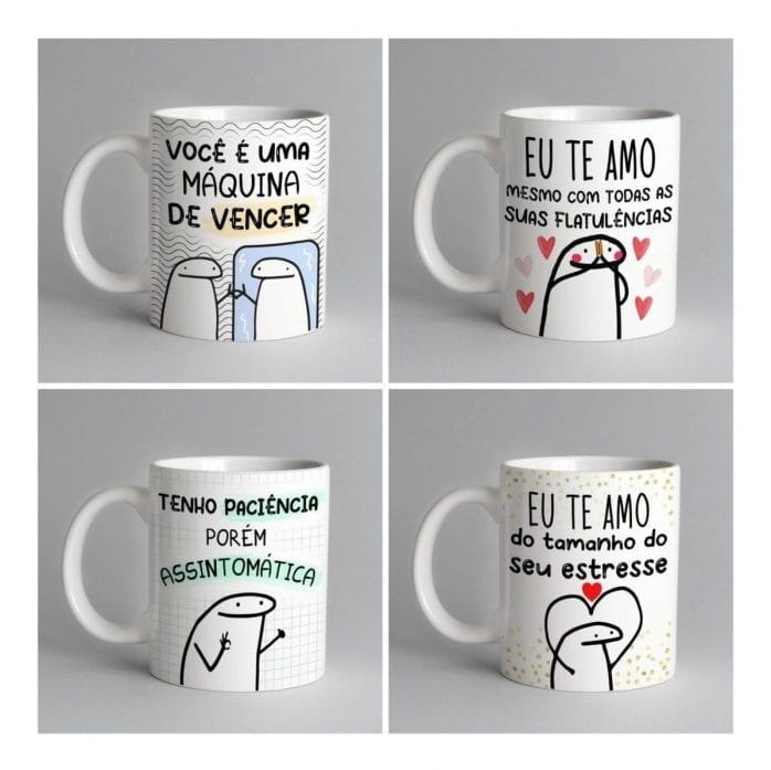 Artes Caneca Xícara Flork Frases Memes Divertidas Debochadas