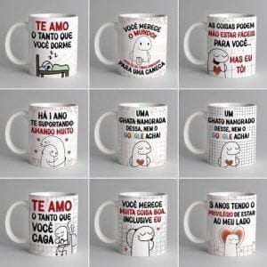 Estampas Canecas Flork Dia Dos Namorados Engraçadas Meme