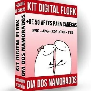 Pack +50 Artes De Canecas Dia Dos Namorados Flork Bento 6 Pack +50 Artes De Canecas Dia Dos Namorados Flork Bento