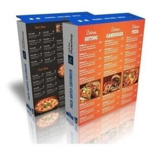 Pack 500 Artes Editáveis Cardápios E Menús Psd Com Brinde