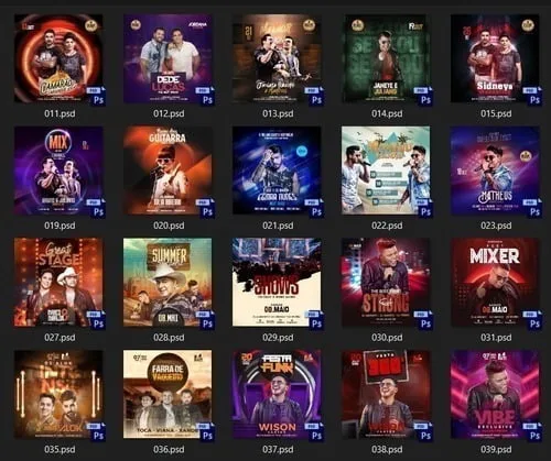 Pack + 500mil Artes Para Redes Sociais - Photoshop