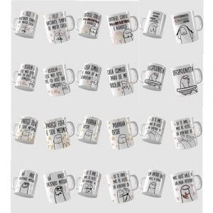 Pack Artes Bento Flork Canecas  83 Arquivos Cdr E Png