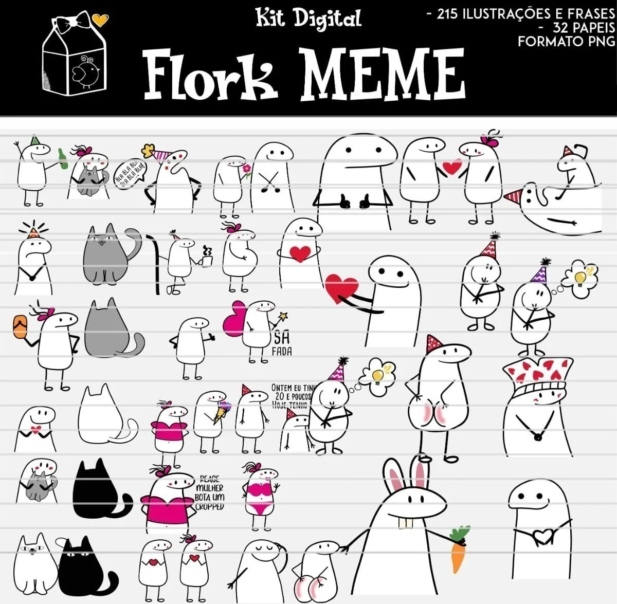 Pack Artes Flork Bento Meme Png +240 Arquivo Caneca Camiseta 5 Pack Artes Flork Bento Meme Png +240 Arquivo Caneca Camiseta