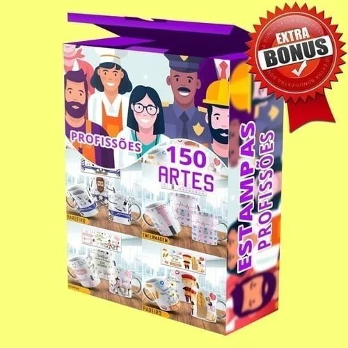 Pack De Artes Premium Para Canecas + 10gb De Artes Prontas