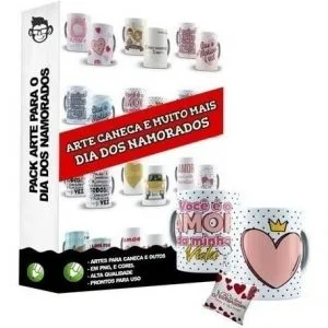 Pacote Artes Sublimação Dia Dos Namorados 1.0 Editável Corel 22 Pacote Artes Sublimação Dia Dos Namorados 1.0 Editável Corel