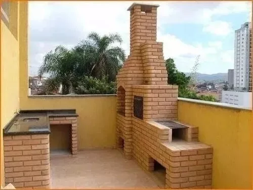 Projeto P Fabricação Churrasqueira Forno À Lenha E Fogão