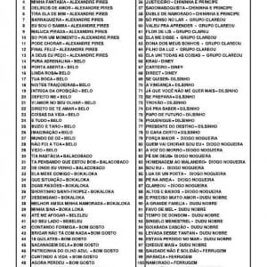 Samba E Pagode Cifrado 1600 Cifras Em Pdf  Env. Imediato