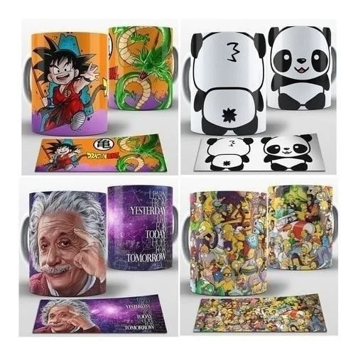 Super Packs 6.000 Artes Estampas P Estampar Sublimar Canecas