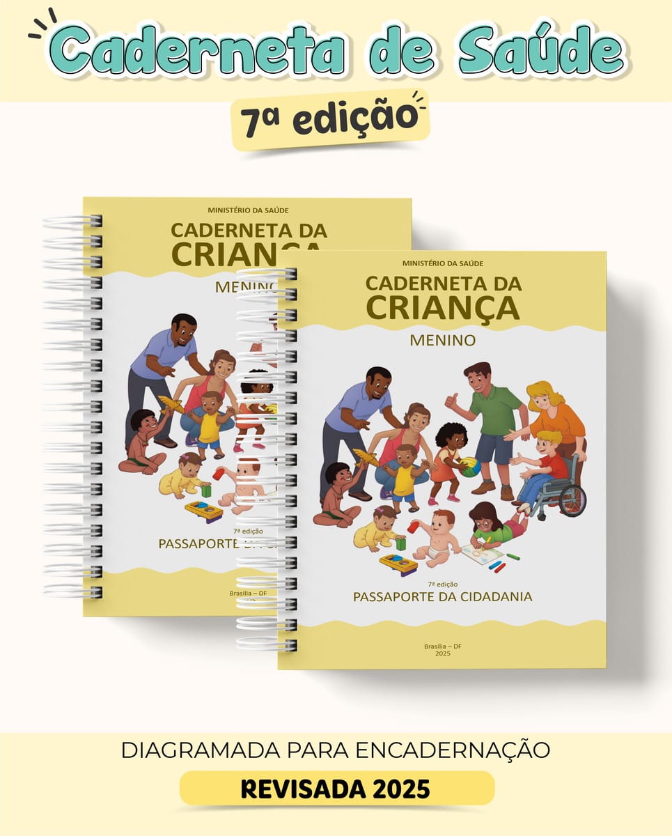 Caderneta de Saúde da Criança 2025 Arquivo Digital 4 Caderneta de Saúde da Criança 2025 Arquivo Digital - Imagem 4