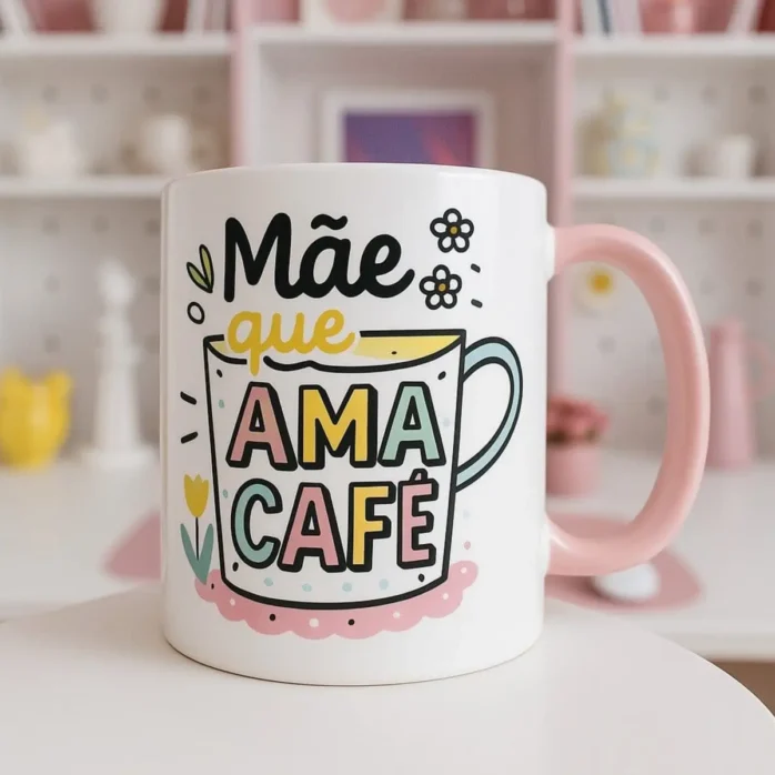 21 Artes Criativas para Caneca Especial Dia das Mães