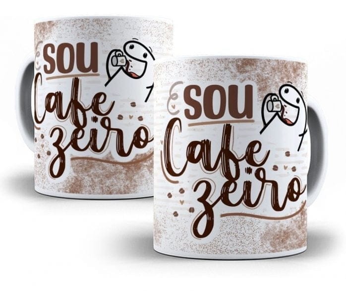 24 Estampas Caneca Flork Café Sublimação Pdf Editável + Png