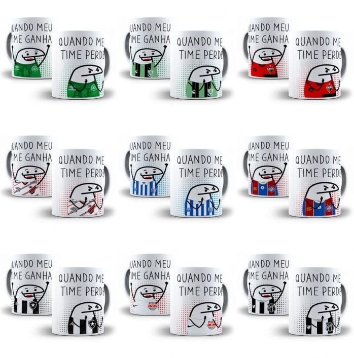 26 Templates Sublimação Caneca Futebol Florks Editável Pdf