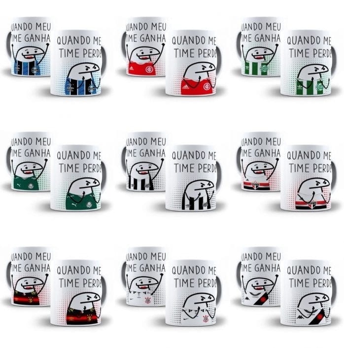 26 Templates Sublimação Caneca Futebol Florks Editável Pdf