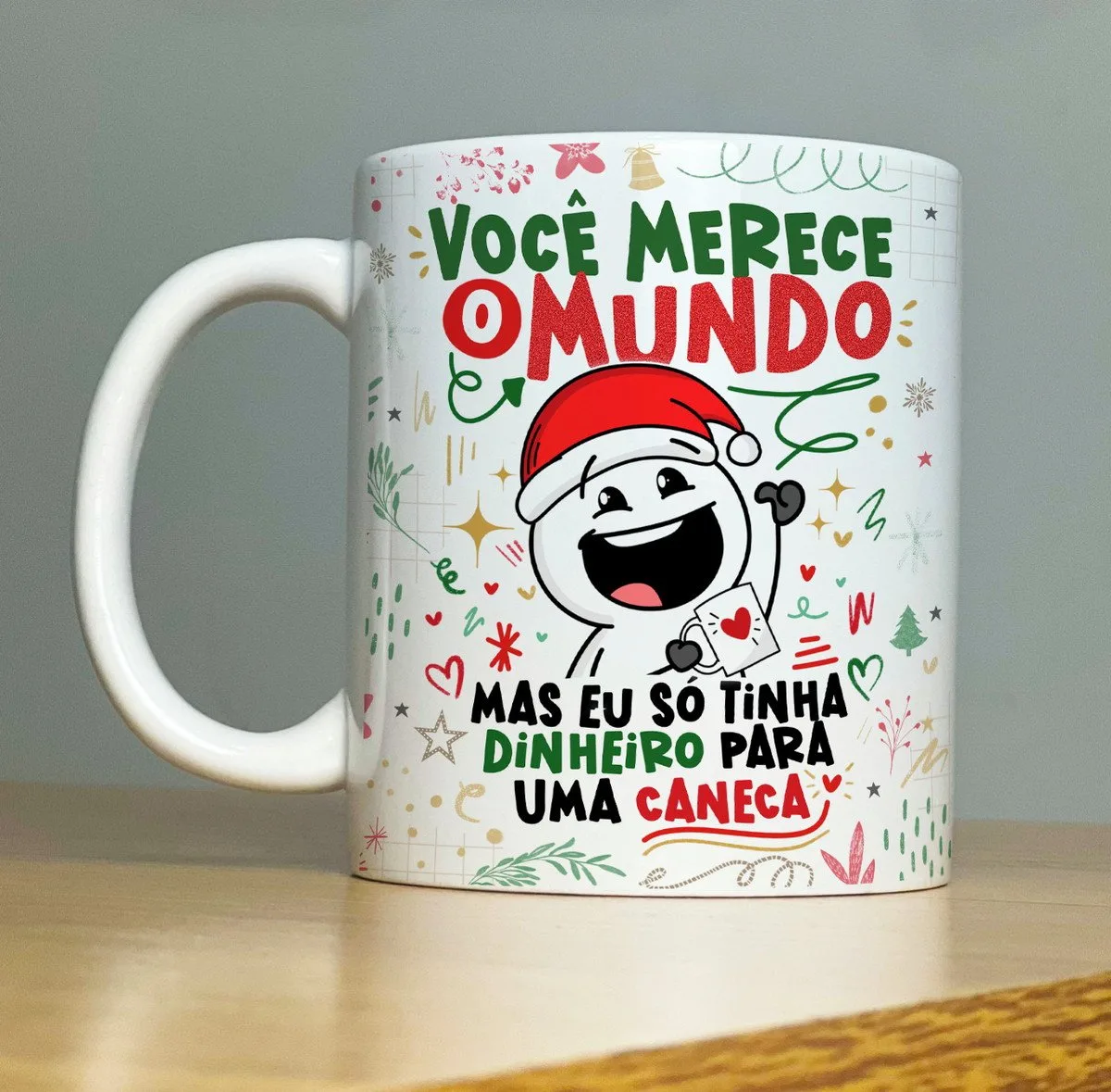 27 Artes para Caneca Natal Flork Arquivo em Jpg