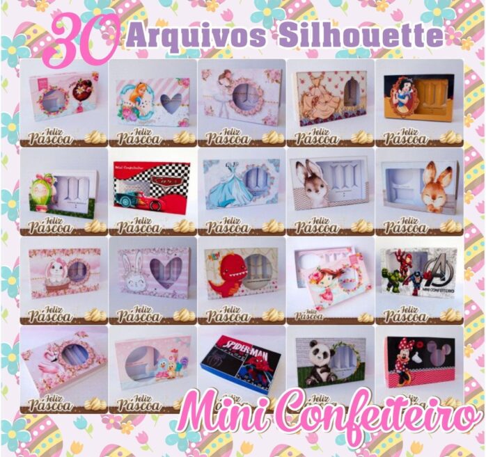 30 Mini Confeiteiros Studio