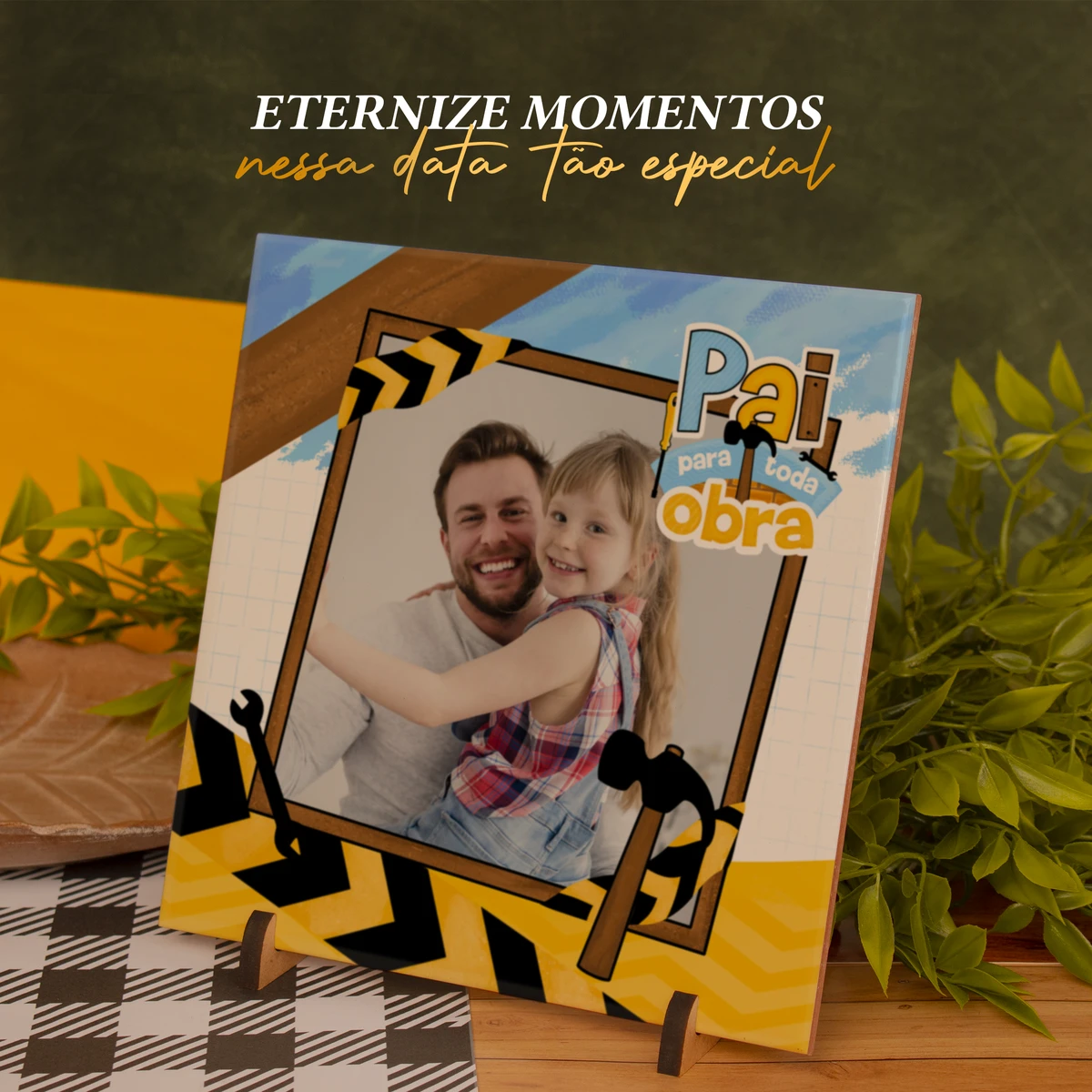 Pack Artes Dia dos Pais: Canecas, Azulejos e Mockups 10 Pack Artes Dia dos Pais: Canecas, Azulejos e Mockups - Imagem 10