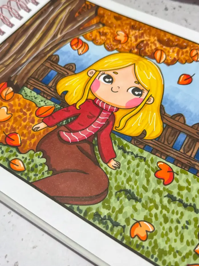 Livro de Colorir Digital: Menininhas em PDF - Imagem 4