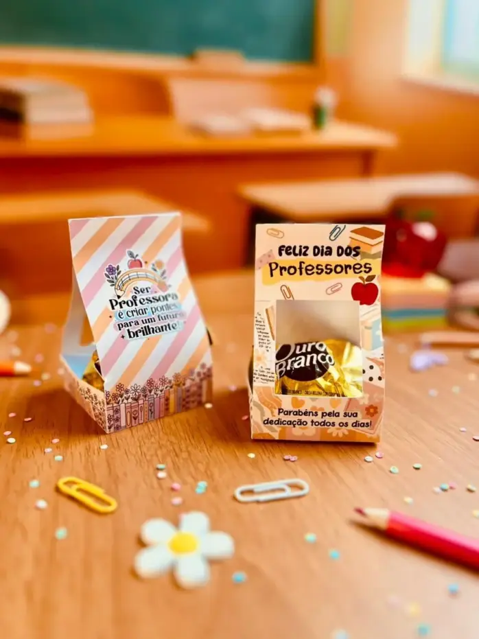 Arquivo para Dia dos Professores com Frases Carinhosas - Imagem 10