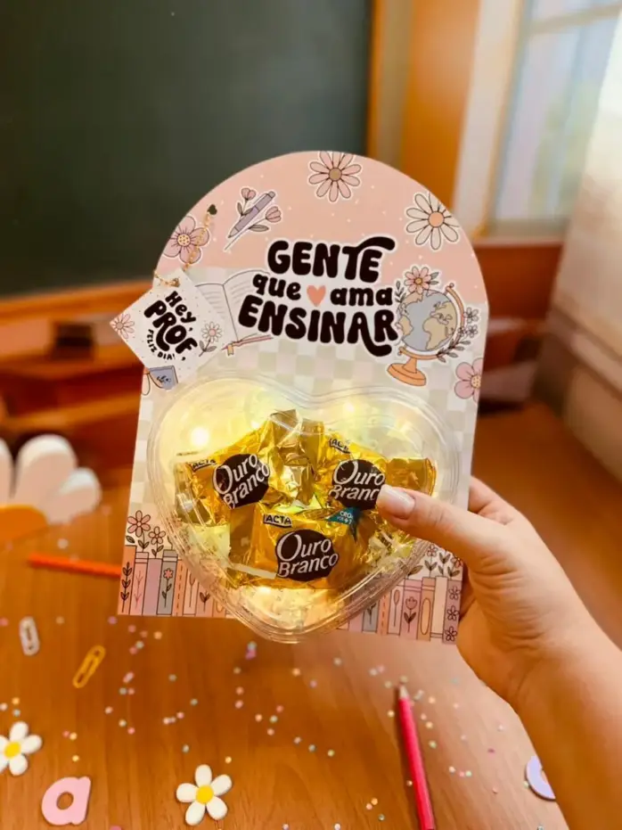 Arquivo para Dia dos Professores com Frases Carinhosas - Imagem 5