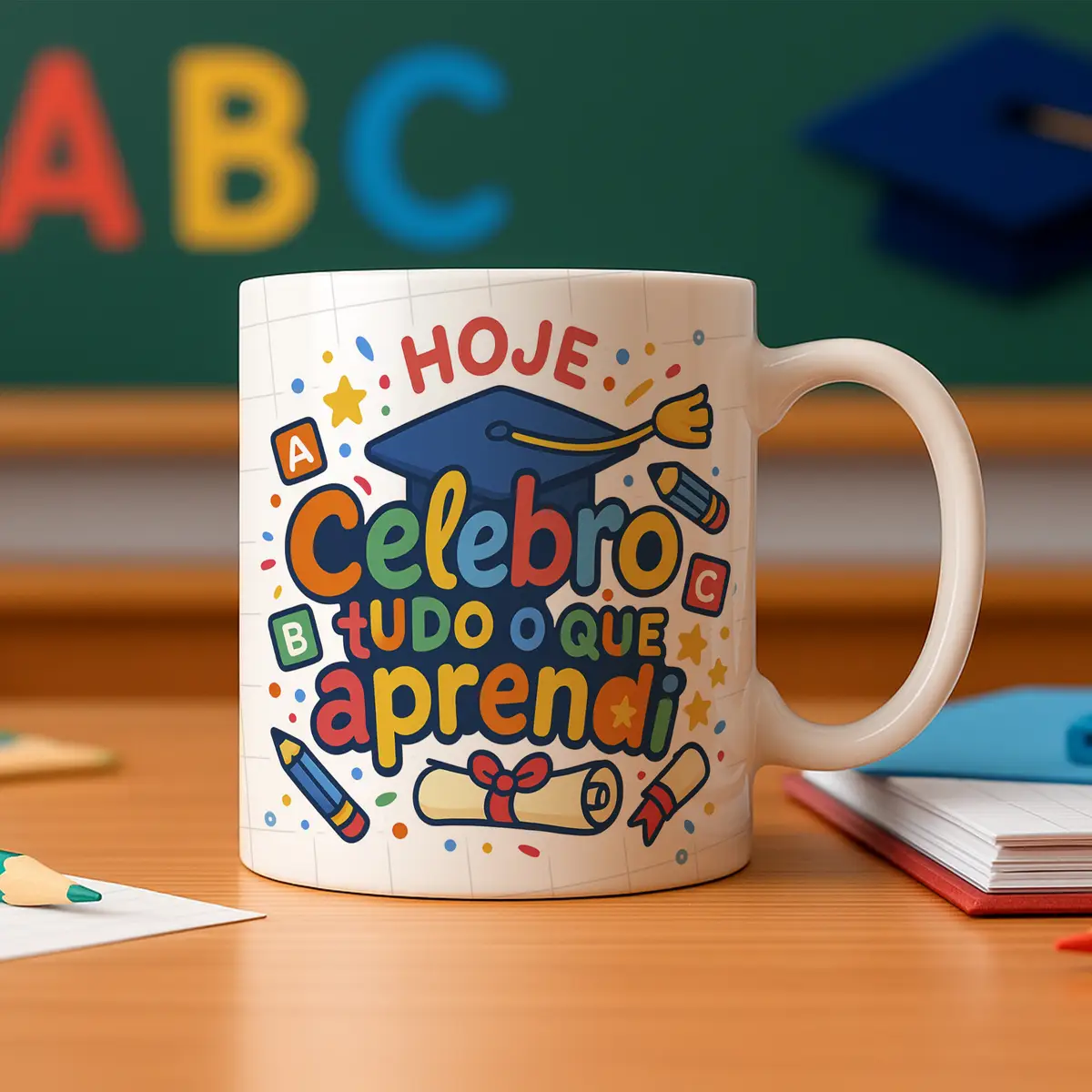 Canecas Formatura ABC 2.0 – Artes Digitais para Sublimar 9 Canecas Formatura ABC 2.0 – Artes Digitais para Sublimar - Imagem 9