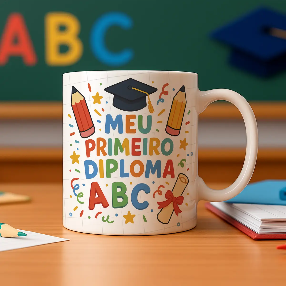 Canecas Formatura ABC 2.0 – Artes Digitais para Sublimar 2 Canecas Formatura ABC 2.0 – Artes Digitais para Sublimar - Imagem 2