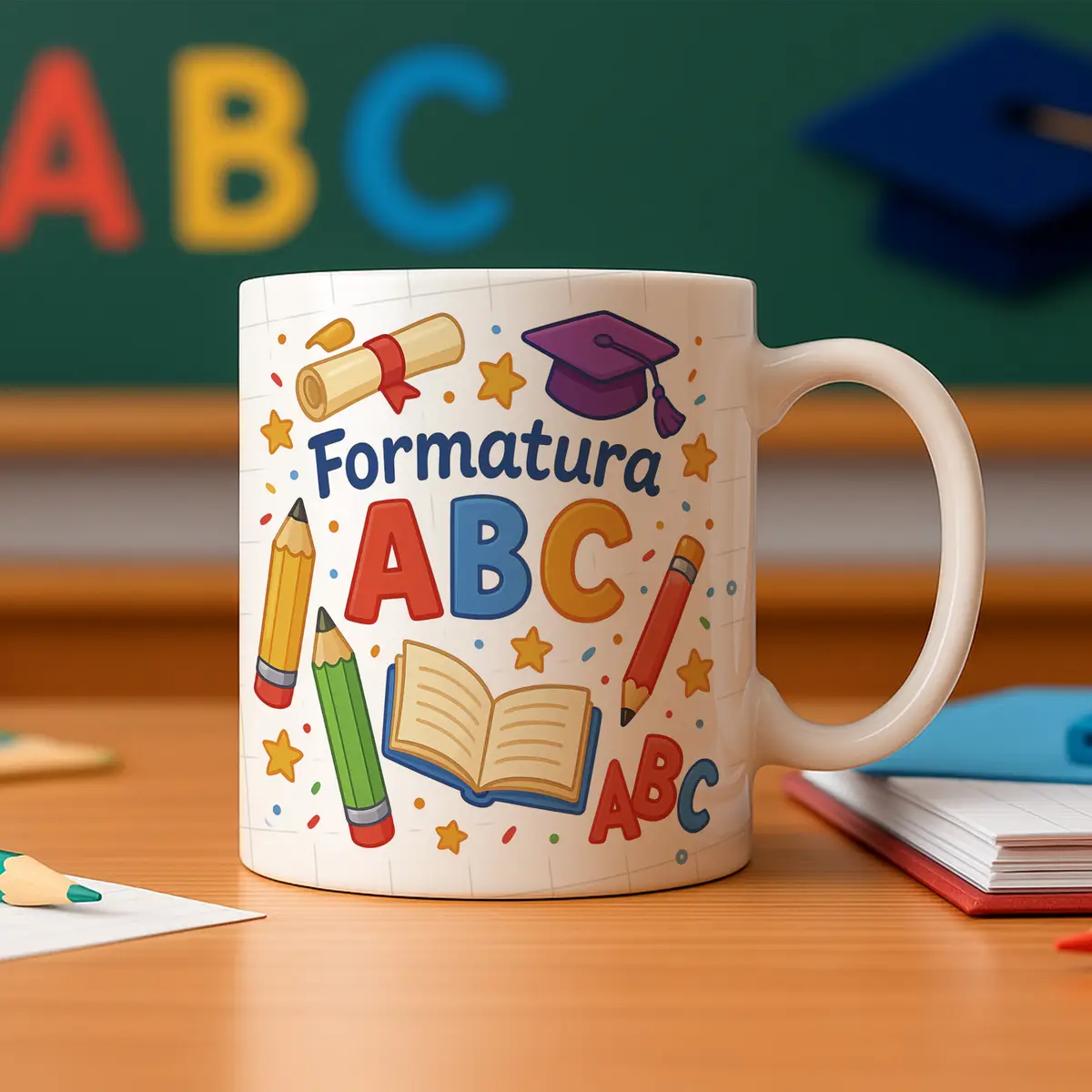 Canecas Formatura ABC 2.0 – Artes Digitais para Sublimar 8 Canecas Formatura ABC 2.0 – Artes Digitais para Sublimar - Imagem 8