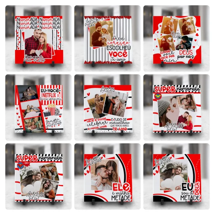 36 Designs Editáveis para Canecas e Almofadas