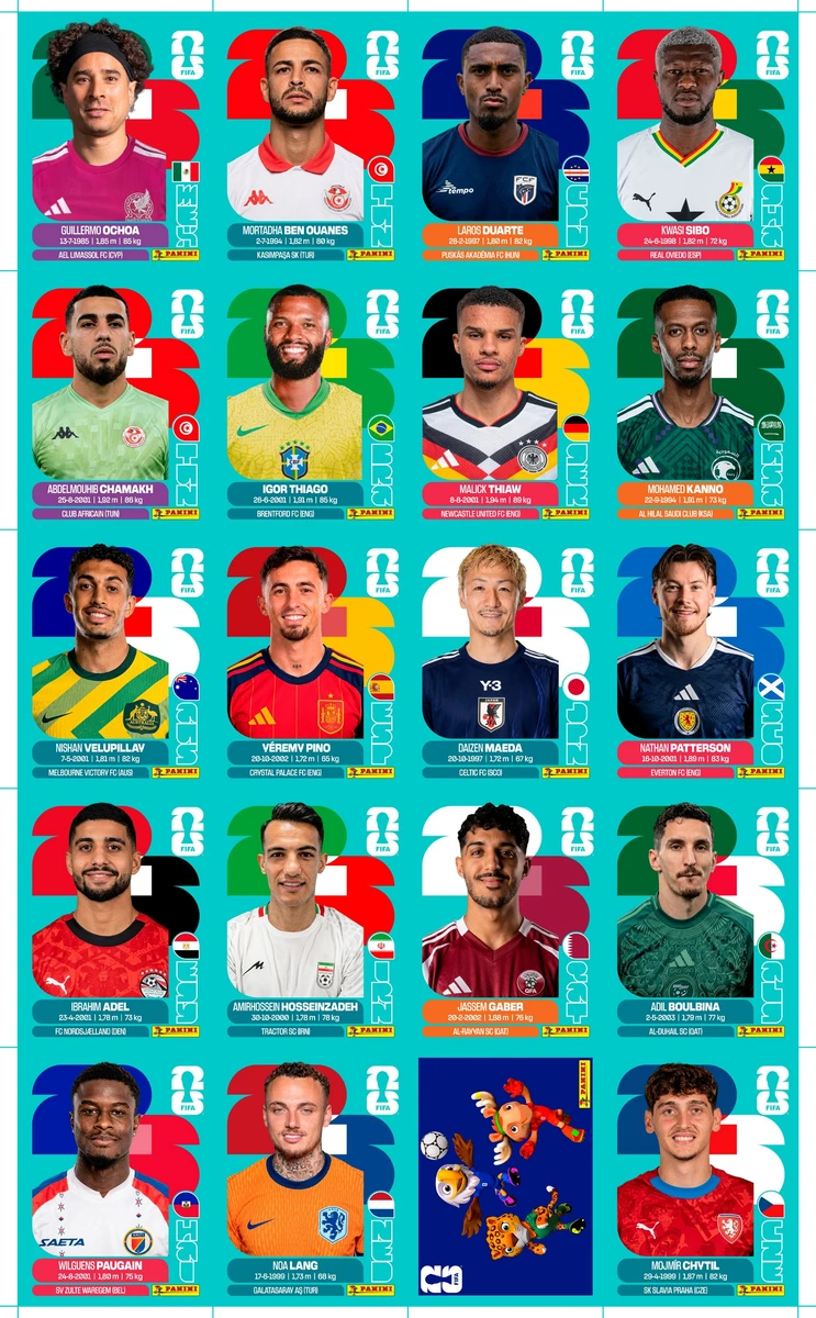 120 Figurinhas Copa do Mundo 2026 Kit Atualização em PDF 4 120 Figurinhas Copa do Mundo 2026 Kit Atualização em PDF - Imagem 4