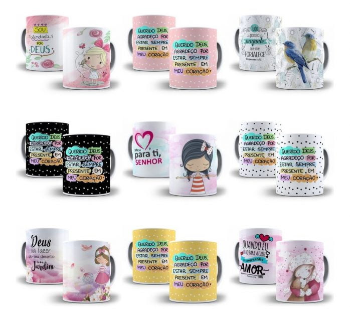 41 Artes Caneca Evangelicas Religião Em Jpg