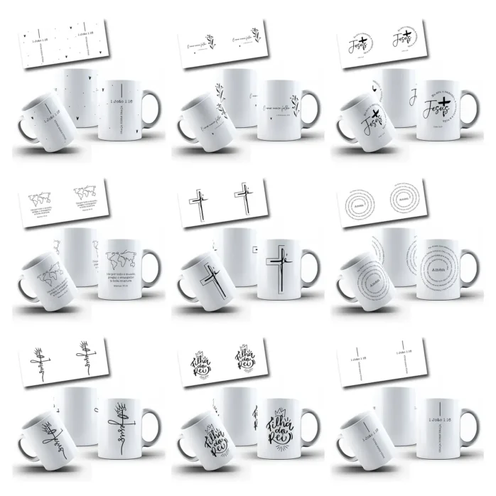 50 Designs De Caneca Salmos E Proverbios 3
