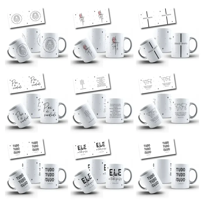 50 Designs De Caneca Salmos E Proverbios 5