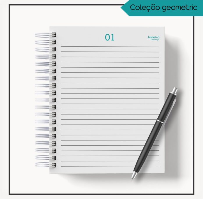 Agenda 2023 Masculina Geométrico