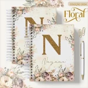 Agenda 2024 Floral Gold